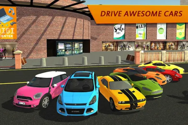 Shopping Mall Car Driving android App screenshot 10