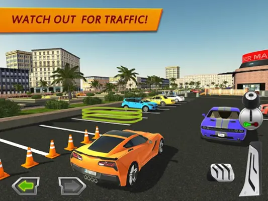 Shopping Mall Car Driving android App screenshot 1