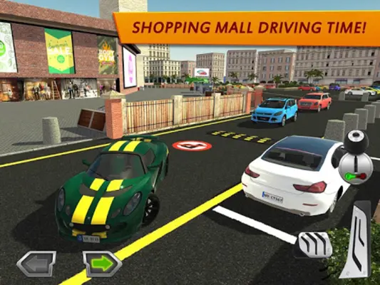 Shopping Mall Car Driving android App screenshot 4